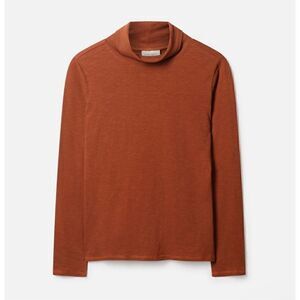 Thought sustainable fairtrade organic cotton polo mock neck top